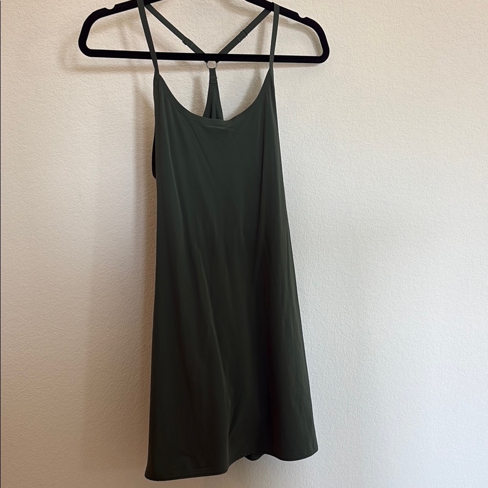 Green Outdoor Voices Dress.
